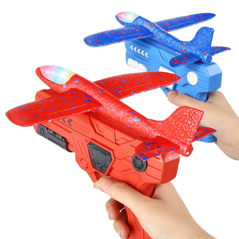 Catapult Launcher Toy - ألعاب خارجية للأطفال طائرة شراعية طائرة