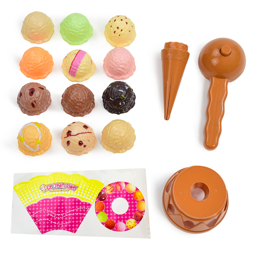 ألعاب التراص الآيس كريم للأطفا - مراجعة Kids Toys Kitchen Set وسعره