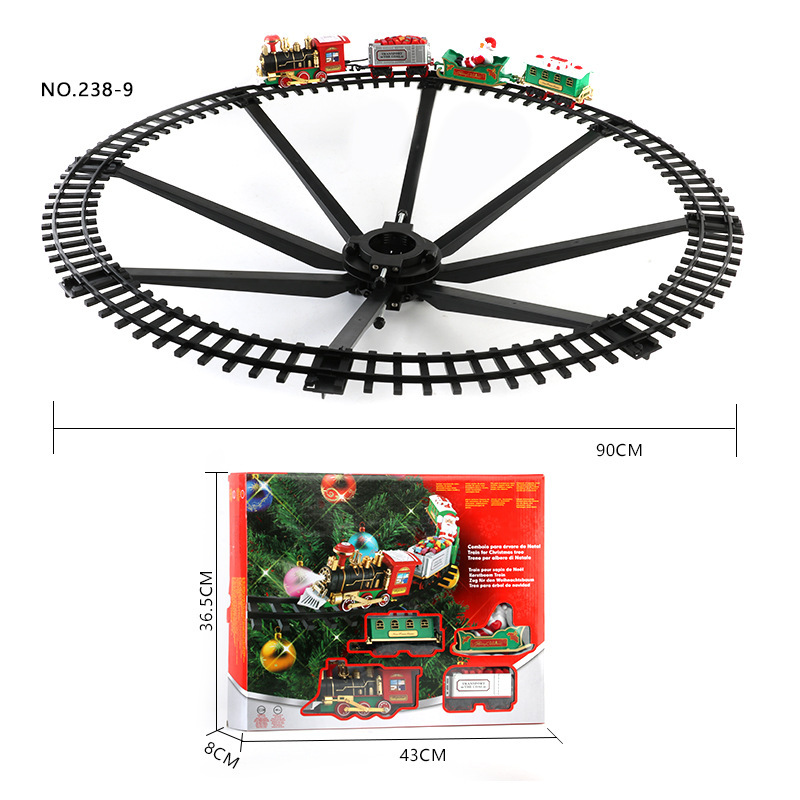 مجموعة قطار الكريسماس الكهربائ - مراجعة Kids Toys Xmas وسعره