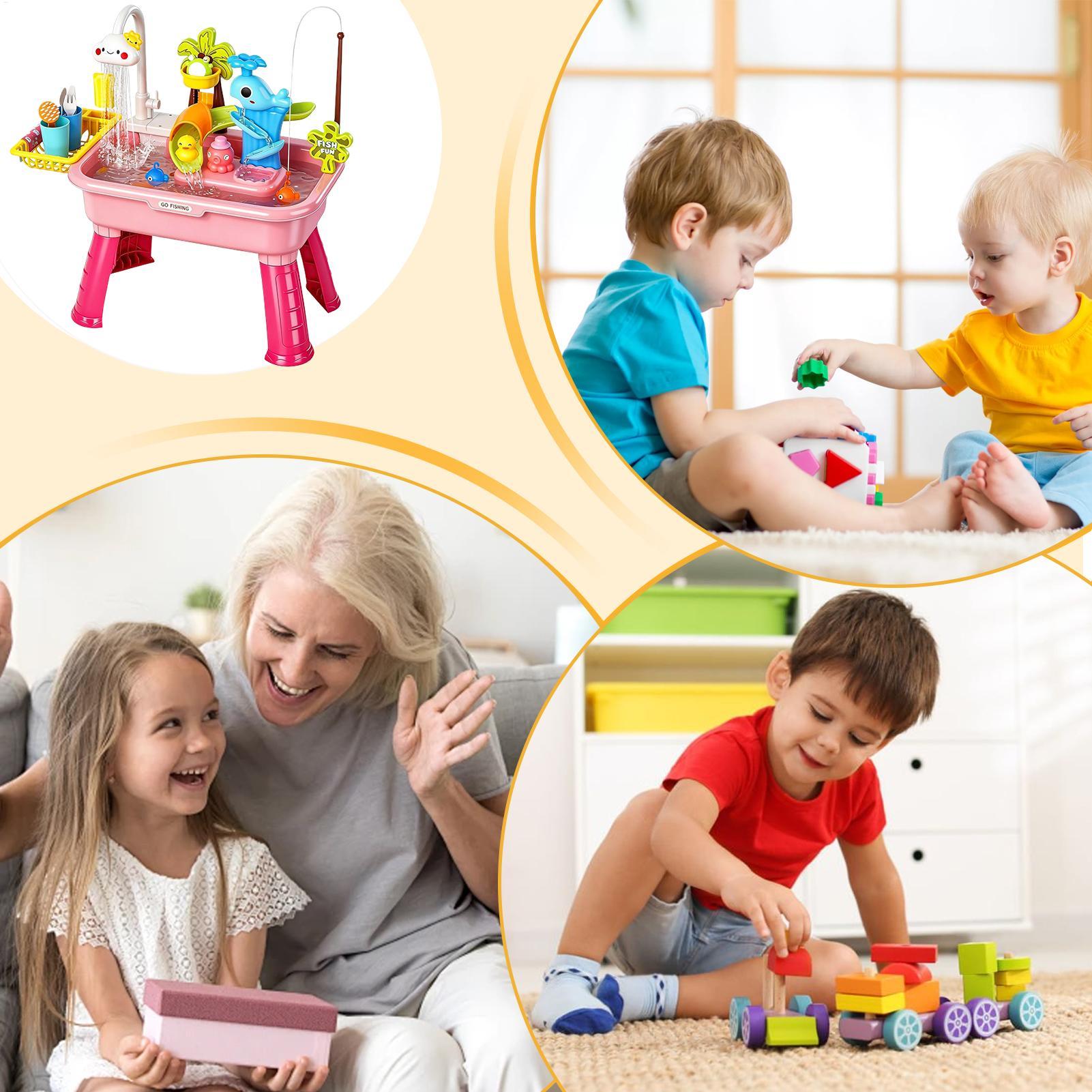 حوض لعب كهربائي للأطفال مع ميا - مراجعة Kids Toys Kitchen Set وسعره