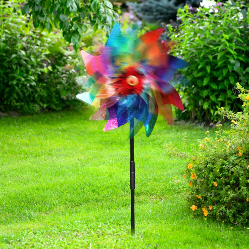 طاحونة الهواء الطيور طارد الدي - مراجعة Kids Yard Toys وسعره